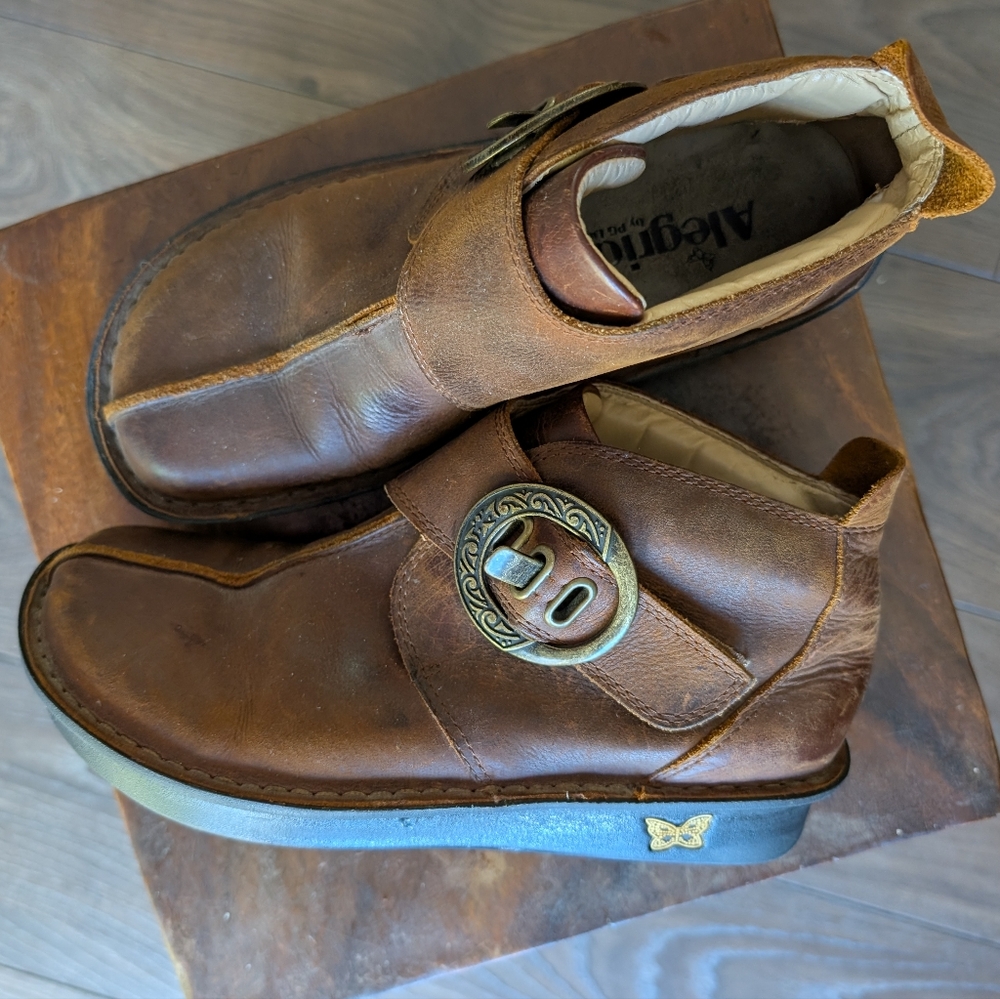 Alegria Caiti Leather Ankle Boot